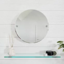 Croydex Flexi-Fix Bathroom Mirror 380 X 380mm - QM411041
