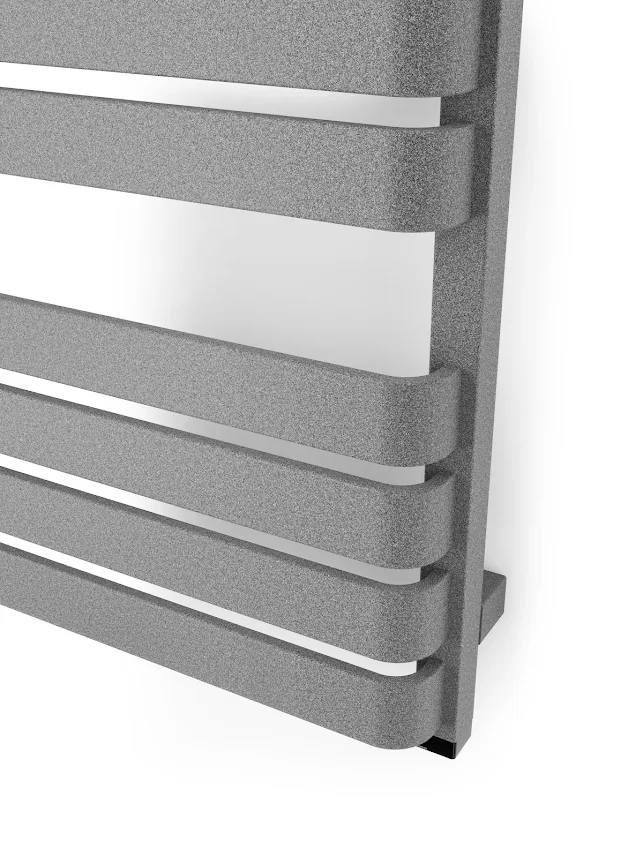 Terma Warp T One Electric Towel Rail Salt N Pepper Grey 1110 X 500mm 9 Terma Warp T One Electric Towel Rail Salt N Pepper Grey 1110 X 500mm - Image 7