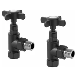 DuraTherm Standard Black Cross Head Angled Radiator Valves - 15mm 6 DuraTherm Standard Black Cross Head Angled Radiator Valves - 15mm -Bathroom Supplies Sales 2024 04ca2160 b96d 4542 893f ce04000f87c6