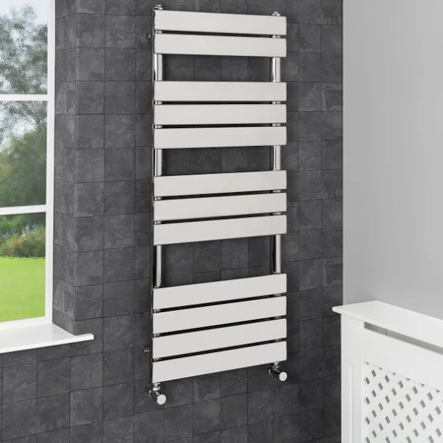 Dual Fuel Flat Panel Heated Towel Rail - 1200 X 500mm Thermostatic 4 Dual Fuel Flat Panel Heated Towel Rail - 1200 X 500mm Thermostatic - Image 2