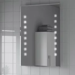 Artis Altum LED Bathroom Mirror With Demister Pad 800 X 600mm - Mains Power
