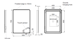 RAK Amethyst LED Bathroom Mirror With Demister Pad And Shaver Socket 700 X 500mm - Mains Power -Bathroom Supplies Sales 2024 07a10e46 1fdf 4c98 8ca6 96b009622226