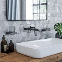 Hansgrohe AddStoris Toothbrush Tumbler Brushed Black - 41749340 -Bathroom Supplies Sales 2024 07a16242 3947 4fd7 ac2a fd0a3f399c6a