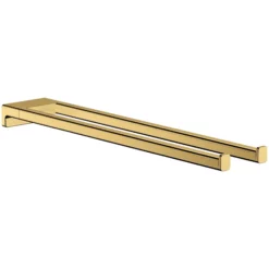 Hansgrohe AddStoris Twin-Handle Towel Holder 445mm - Gold