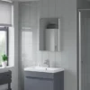Artis Umbra LED Bathroom Mirror 600 X 450mm - Battery Operated