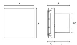 Manrose Quiet Timer Controlled 100mm Extractor Fan - CQF100T 6 Manrose Quiet Timer Controlled 100mm Extractor Fan - CQF100T -Bathroom Supplies Sales 2024 0a097c61 ae76 4523 826a b72ce4d5fde3