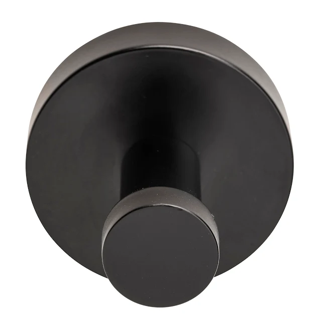 Croydex Flexi-Fix Epsom Robe Hook Matt Black - QM481721 6 Croydex Flexi-Fix Epsom Robe Hook Matt Black - QM481721 - Image 4