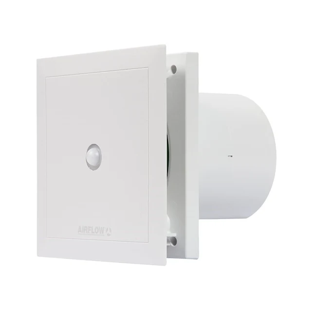 Airflow QuietAir Motion Sensor And Timer Controlled 100mm Extractor Fan - 9041262 3 Airflow QuietAir Motion Sensor And Timer Controlled 100mm Extractor Fan - 9041262