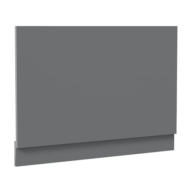 Artis Grey Gloss MDF Bath End Panel 700mm 4 Artis Grey Gloss MDF Bath End Panel 700mm - Image 2