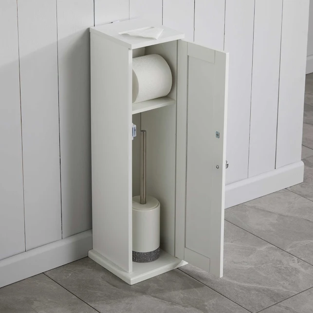 Vale Designs Colonial Toilet Roll Holder - White 5 Vale Designs Colonial Toilet Roll Holder - White - Image 3