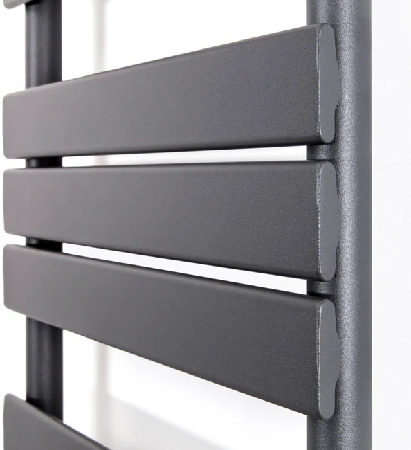 DuraTherm Dual Fuel Flat Panel Heated Towel Rail - 650 X 400mm - Thermostatic Anthracite 9 DuraTherm Dual Fuel Flat Panel Heated Towel Rail - 650 X 400mm - Thermostatic Anthracite - Image 7