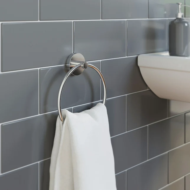 Architeckt Venus Chrome Towel Ring 3 Architeckt Venus Chrome Towel Ring