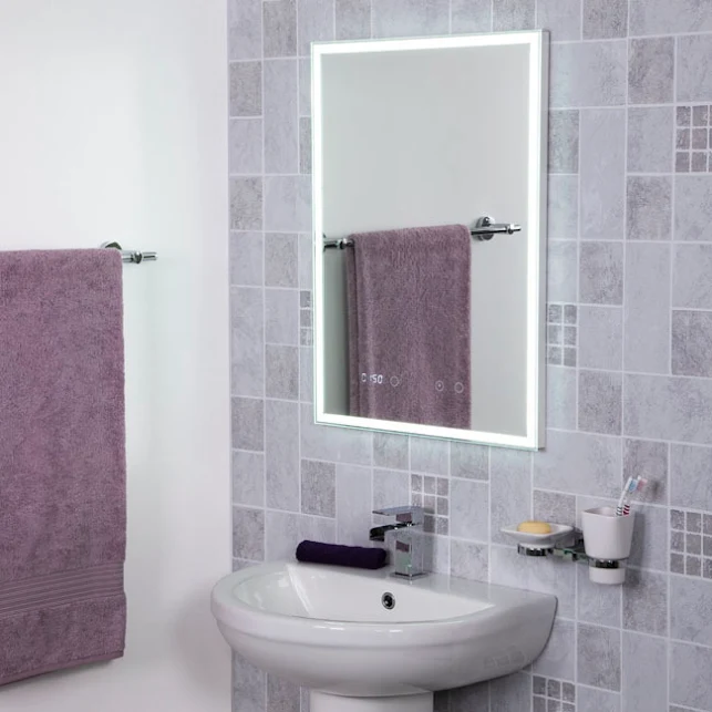 Croydex Epsom Flexi-Fix Chrome Towel Rail - QM482741 4 Croydex Epsom Flexi-Fix Chrome Towel Rail - QM482741 - Image 2