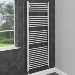 Dual Fuel Square Bar Heated Towel Rail - 1600 X 600mm - Thermostatic -Bathroom Supplies Sales 2024 1b88c48e 3f6a 4cd3 8151 dc172ac085a1
