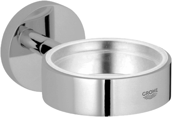 Grohe Essentials Chrome Wall Hung Soap Dish 3 Grohe Essentials Chrome Wall Hung Soap Dish