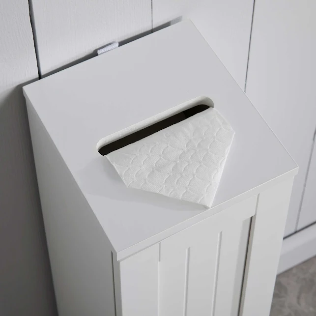 Vale Designs Colonial Toilet Roll Holder - White 4 Vale Designs Colonial Toilet Roll Holder - White - Image 2
