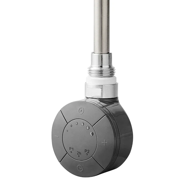 Towelrads Smart Thermostatic Electric Heating Element Anthracite 600w 3 Towelrads Smart Thermostatic Electric Heating Element Anthracite 600w