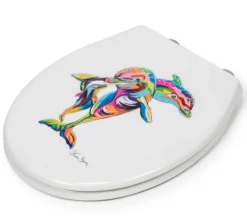 Croydex Steven Brown Hannah McWave Dolphin Soft Close Toilet Seat - WL604222H -Bathroom Supplies Sales 2024 2070d67f a8b1 43e1 af08 e5df6d2e3570