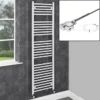 Dual Fuel Square Bar Heated Towel Rail - 1600 X 450mm - Thermostatic -Bathroom Supplies Sales 2024 22d26347 3c34 4f45 82a9 d014f79c23c9