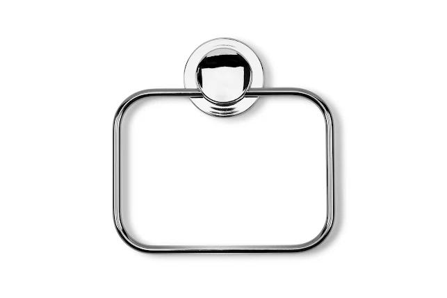 Croydex Stick 'n' Lock Towel Ring - QM291541 3 Croydex Stick 'n' Lock Towel Ring - QM291541