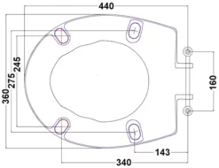 NymaCARE Dark Blue Ring Only Toilet Seat With Stainless Steel Pillar Hinge - 260015/DB 5 NymaCARE Dark Blue Ring Only Toilet Seat With Stainless Steel Pillar Hinge - 260015/DB -Bathroom Supplies Sales 2024 28cc9af4 40bc 4f02 ab76 fa47c3a9e3b7 2