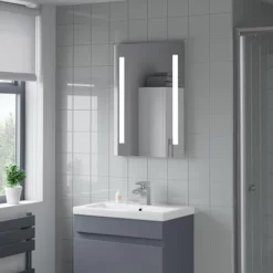 Artis Aqua LED Bathroom Mirror 700 X 500mm - Mains Power