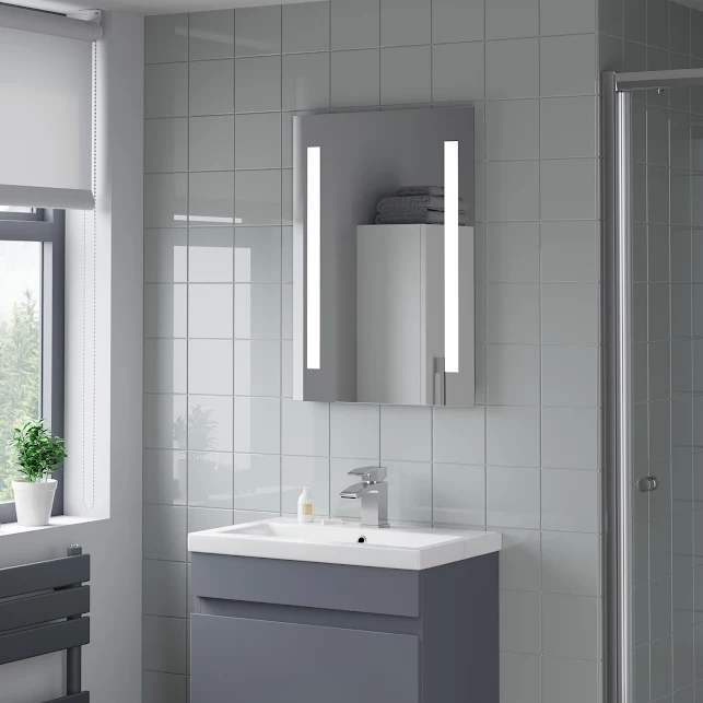 Artis Aqua LED Bathroom Mirror 700 X 500mm - Mains Power 3 Artis Aqua LED Bathroom Mirror 700 X 500mm - Mains Power