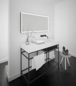 Vasari Large Rectangular LED Mirror With Demister - 1000 X 700mm Black 7 Vasari Large Rectangular LED Mirror With Demister - 1000 X 700mm Black -Bathroom Supplies Sales 2024 2ada5d46 f4d7 4431 8ab3 4b239c555c3a