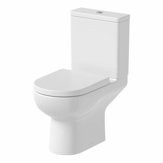 Affine Vichy Soft Close D Shape Toilet Seat - Top Fix White 5 Affine Vichy Soft Close D Shape Toilet Seat - Top Fix White - Image 3