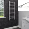 Dual Fuel Heated Towel Rail 1200 X 450mm Flat Thermostatic -Bathroom Supplies Sales 2024 30986d54 4292 43fa 96e6 35565c4b205d