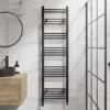 DuraTherm Heated Towel Rail Matt Black 1600 X 450mm Flat -Bathroom Supplies Sales 2024 3323fc2c e73b 44ef be20 1009729f7fa6
