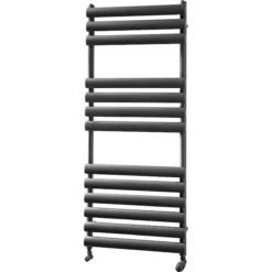 Towelrads Dorney Heated Towel Rail - Anthracite 1200 X 500mm