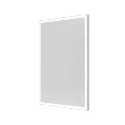 Vasari Large Rectangular LED Mirror With Demister - 1000 X 700mm Polished