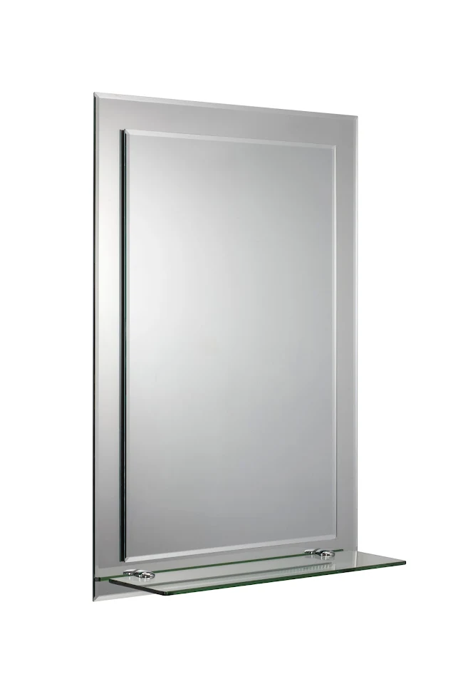 Croydex Devoke Hang ‘n’ Lock Double Layer Rectangular Mirror With Glass Shelf 700 X 500mm 10 Croydex Devoke Hang ‘n’ Lock Double Layer Rectangular Mirror With Glass Shelf 700 X 500mm - Image 8