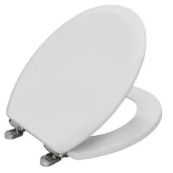Bemis 5017CL Michigan Round White Soft Close Toilet Seat