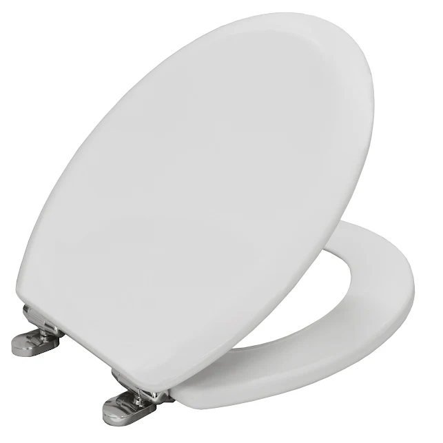 Bemis 5017CL Michigan Round White Soft Close Toilet Seat 3 Bemis 5017CL Michigan Round White Soft Close Toilet Seat