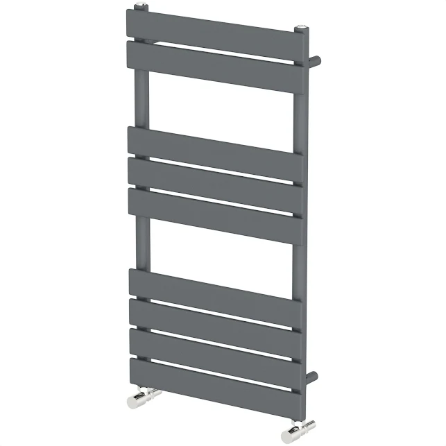 DuraTherm Dual Fuel Flat Panel Heated Towel Rail - 950 X 500mm - Manual Anthracite 7 DuraTherm Dual Fuel Flat Panel Heated Towel Rail - 950 X 500mm - Manual Anthracite - Image 5