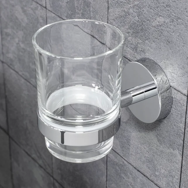 Croydex Epsom Accessory Pack Chrome 4 Croydex Epsom Accessory Pack Chrome - Image 2