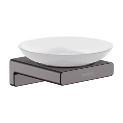 Hansgrohe AddStoris Soap Dish Brushed Black - 41746340