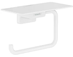 Hansgrohe AddStoris Toilet Roll Holder With Shelf - Matt White 7 Hansgrohe AddStoris Toilet Roll Holder With Shelf - Matt White -Bathroom Supplies Sales 2024 475e7926 20b4 4347 80f9 e9e19f072297