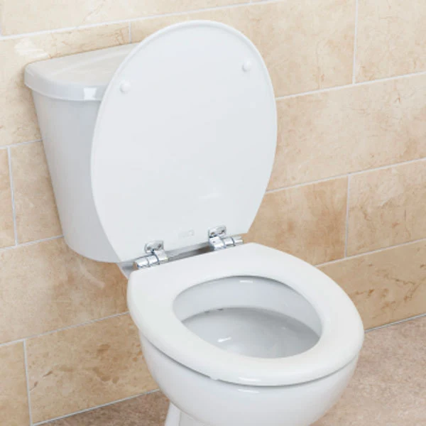 Bemis 4100 Danube Silentium Soft Close Round White Toilet Seat 4 Bemis 4100 Danube Silentium Soft Close Round White Toilet Seat - Image 2