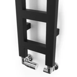 Terma Easy Matt Black Heated Towel Rail - 960 X 200mm -Bathroom Supplies Sales 2024 4a040453 42f8 46d1 b592 c4874a28c900