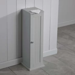 Vale Designs Colonial Toilet Roll Holder - Grey