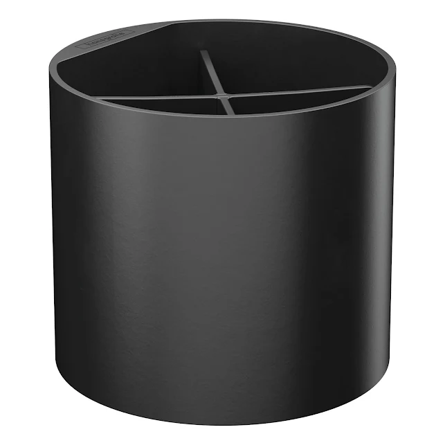 Hansgrohe WallStoris Tumbler - Matt Black 3 Hansgrohe WallStoris Tumbler - Matt Black
