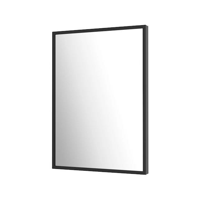 Vale Designs Rectangular Black Framed Mirror 700 X 500mm 4 Vale Designs Rectangular Black Framed Mirror 700 X 500mm - Image 2