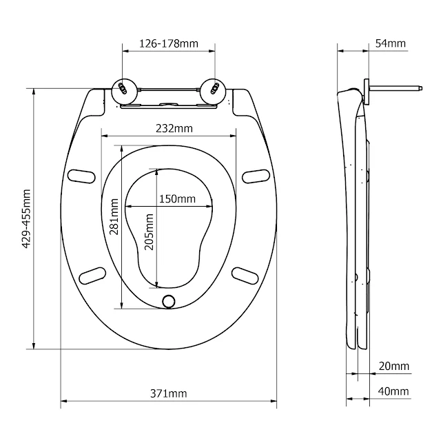 Bemis Reybridge Family Training Toilet Seat - White 12 Bemis Reybridge Family Training Toilet Seat - White - Image 10