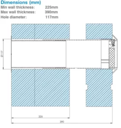 Manrose Deluxe White Ducting With Back Draught Shutter Internal Fit Wall Kit 100mm - DHRIWKWBS -Bathroom Supplies Sales 2024 4e34946f 5e9c 4cd8 b038 bdb271ebcbe4