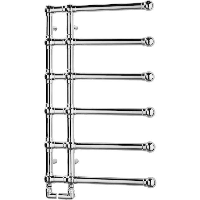 Towelrads Blandford Heated Towel Rail - Chrome 800 X 500mm 4 Towelrads Blandford Heated Towel Rail - Chrome 800 X 500mm - Image 2