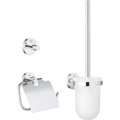 Grohe Essentials 3-in-1 City Accessories Set Chrome 40407001