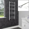 Dual Fuel Heated Towel Rail 1200 X 450mm Curved Thermostatic -Bathroom Supplies Sales 2024 5b6f254e d11c 4c33 b1a5 1b6ce1ecb85d
